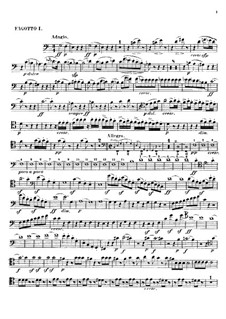 Leonore. Overture No.2 in C Major, Op.72a: fagotes partes I-II by Ludwig van Beethoven