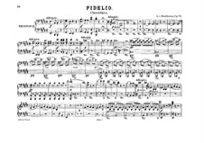 Overture: versão para dois pianos de oito mãos - piano parte II by Ludwig van Beethoven