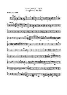 Symphony No.104 in D Major 'London', Hob.I/104: Peça para Timpano by Joseph Haydn
