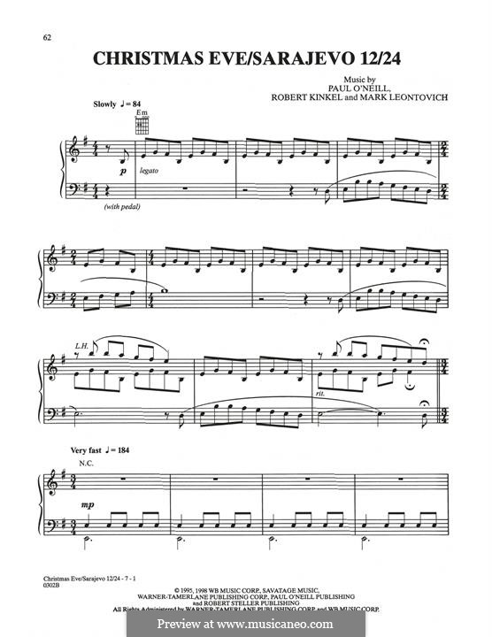 Christmas Eve / Sarajevo 12/24 (Trans-Siberian Orchestra) por P. O
