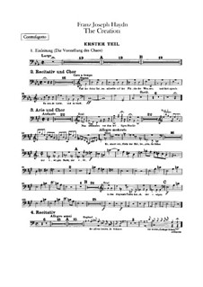 The Creation, Hob.XXI/2: contrafagote e piano by Joseph Haydn