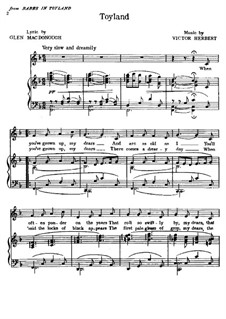 Toyland: Para vocais e piano by Victor Herbert