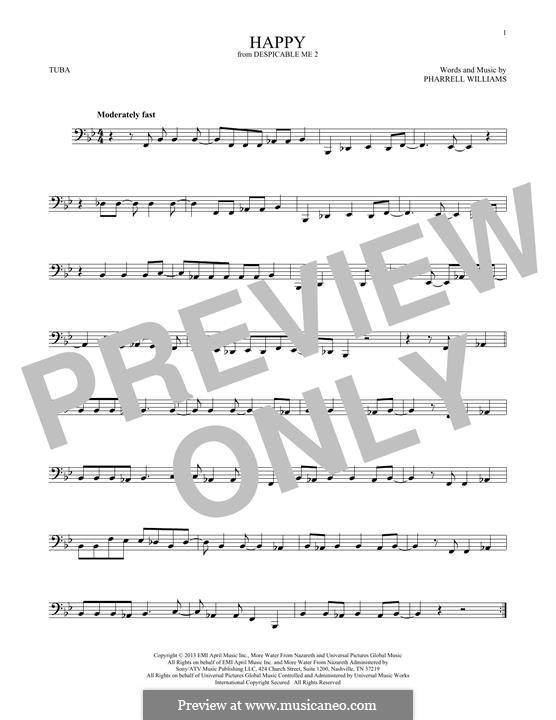 Instrumental version: For tuba by Pharrell Williams