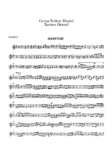 Complete Opera: violino parte II by Georg Friedrich Händel