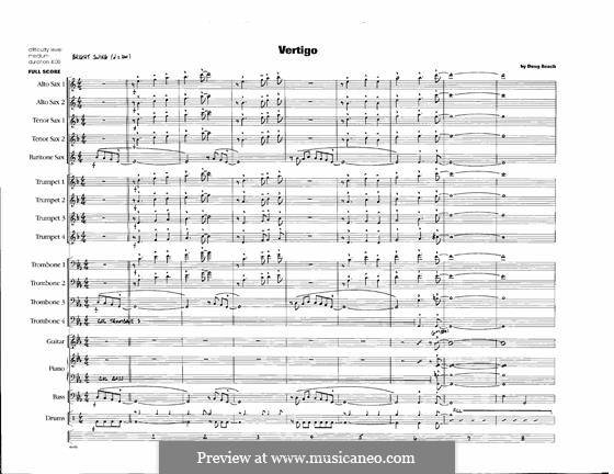 Vertigo: partitura completa by Doug Beach