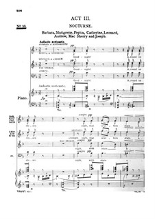 Madame Sherry: ato III,para vozes e piano by Hugo Felix