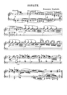 Sonata No.352 in C Minor, K.11 L.352 P.67: Para Piano by Domenico Scarlatti