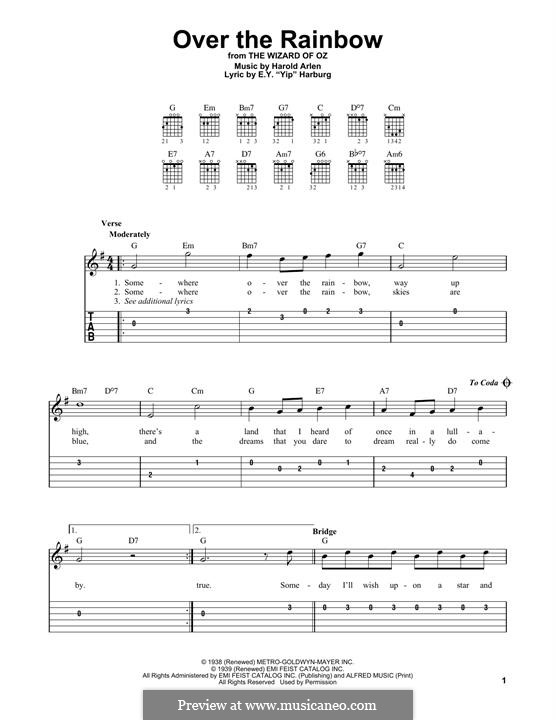 Instrumental version: Para Guitarra by Harold Arlen