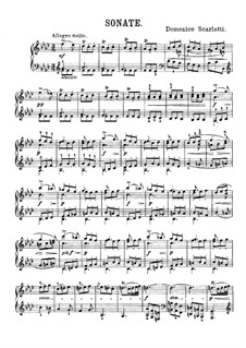 Sonata No.475 in F Minor, K.519 L.475 P.445: Para Piano by Domenico Scarlatti