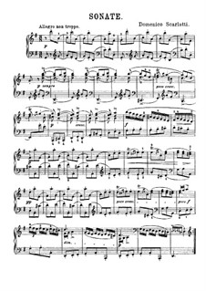 Sonata No.490 in G Major, K.523 L.490 P.527: Para Piano by Domenico Scarlatti