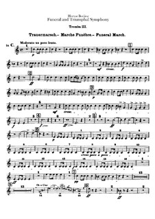 Grand Funeral and Triumphal Symphony, H.80 Op.15: Trumpets III, IV parts by Hector Berlioz