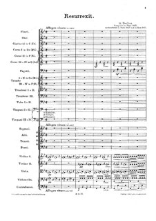 Messe solennelle, H.20: Resurrexit by Hector Berlioz