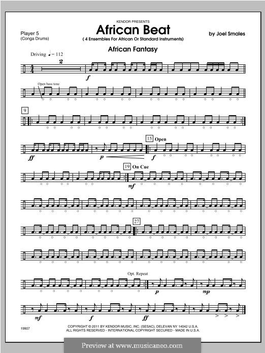 African Beat: Percussion 5 by Joel Smales