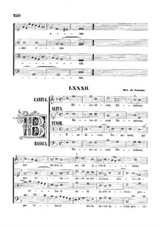 Benedicam Dominum: Benedicam Dominum by Orlande de Lassus