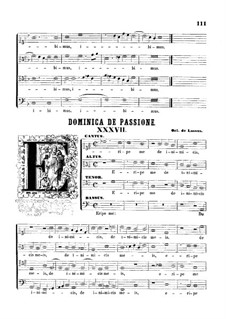 Eripe me de inimicis meis: Eripe me de inimicis meis by Orlande de Lassus