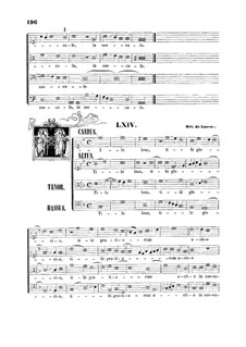 Tibi laus, tibi gloria: Tibi laus, tibi gloria by Orlande de Lassus