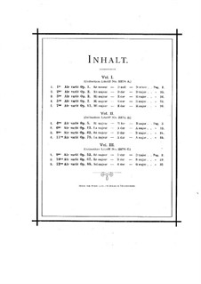 Arias with Variations (Selected): No.9, 10, 12 – Score by Charles Auguste de Beriot