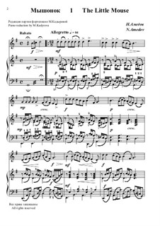 Детский альбом для юных скрипачей: No.1 The Little Mouse by Nazim Amedov
