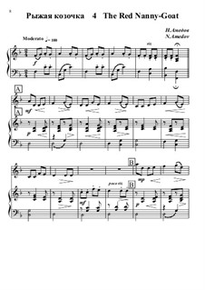 Детский альбом для юных скрипачей: No.4 The Red Nanny-Goat by Nazim Amedov