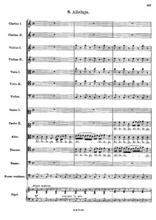 Alleluja: partitura completa by Dietrich Buxtehude