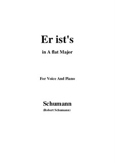 No.24 'Tis Spring: A flat Major by Robert Schumann