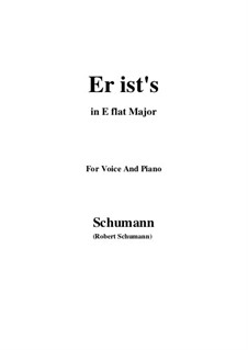No.24 'Tis Spring: E flat maior by Robert Schumann