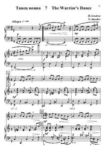 Детский альбом для юных скрипачей: No.7 The Warrior's Dance by Nazim Amedov