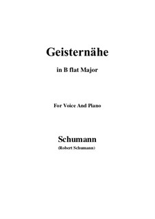 No.3 Geisternähe: B flat Maior by Robert Schumann