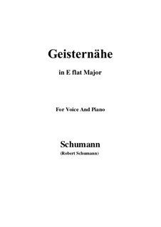 No.3 Geisternähe: E flat maior by Robert Schumann
