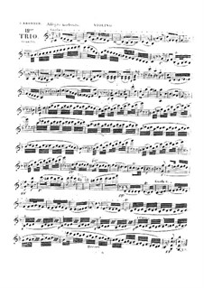 String Trio in F Major, Op.96: Partes by Franz Krommer