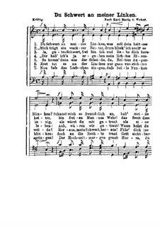 Du Schwert an meiner Linken: Du Schwert an meiner Linken by Carl Maria von Weber