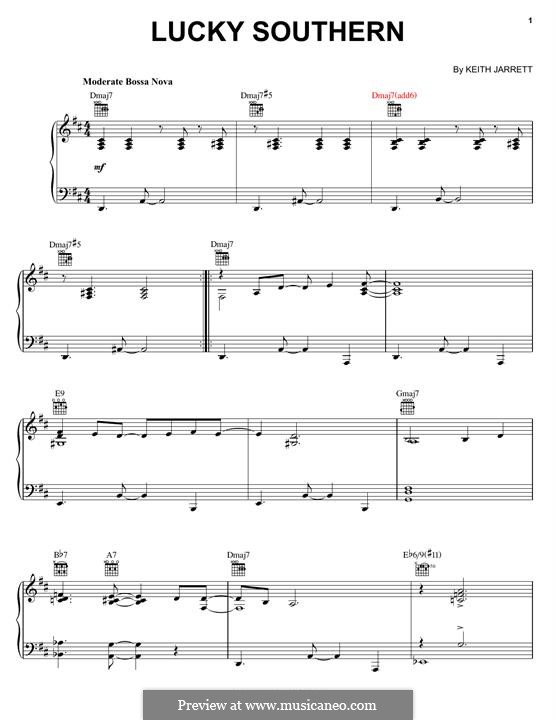 Lucky Southern: Para Piano by Keith Jarrett