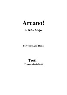 Arcano: D flat Major by Francesco Paolo Tosti