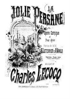 La jolie persane: La jolie persane by Charles Lecocq