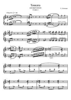 Токката для фортепиано, Op.1: Токката для фортепиано by Egor Osintsev