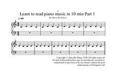 Learn Piano Playing Piano: Part 1 by Marcello Palace