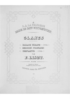 Gleanings from Woronińce, S.249: Gleanings from Woronińce by Franz Liszt