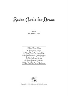 Seven Carols for Brass – Brass Quintet: Seven Carols for Brass – Brass Quintet by folklore