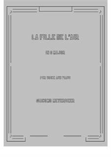 La fille de l'air: G maior by Giacomo Meyerbeer
