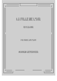 La fille de l'air: C maior by Giacomo Meyerbeer