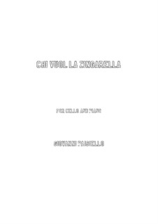 Gli Zingari in fiera. Chi vuolla zingarella: para Violoncelo e piano by Giovanni Paisiello