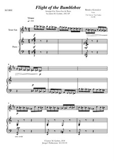 Flight of the Bumblebee: For Tenor Sax & Piano by Nikolai Rimsky-Korsakov