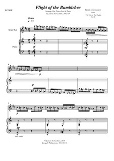 Flight of the Bumblebee: For Tenor Sax & Piano by Nikolai Rimsky-Korsakov