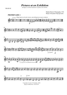 Complete Cycle: For Piano Quintet by Modest Mussorgsky