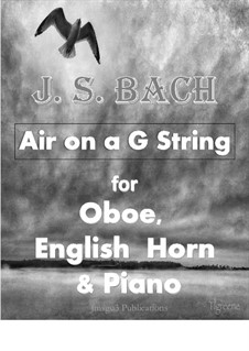 Aria. Version by James Guthrie: For Oboe, English Horn & Piano by Johann Sebastian Bach