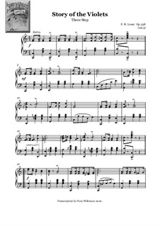 Story of the Violets - Three Step, Op.338: Story of the Violets - Three Step by Frank Hoyt Losey