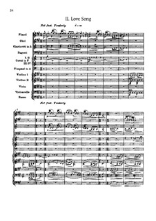 Suite for Orchestra No.2 'Indian', Op.48: Movement II 'Love Song' by Edward MacDowell