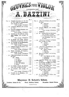 Grand Etude No.1, Op.49: parte do violino by Antonio Bazzini