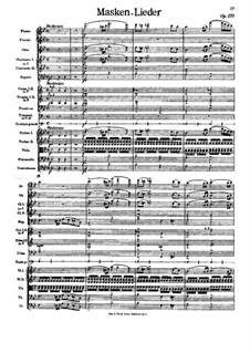 Masken-Lieder, Op.170: Masken-Lieder by Johann Strauss Sr.