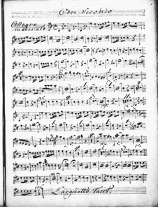 Harpsichord Concerto in D Major: Oboe parte II by Niccolò Jommelli